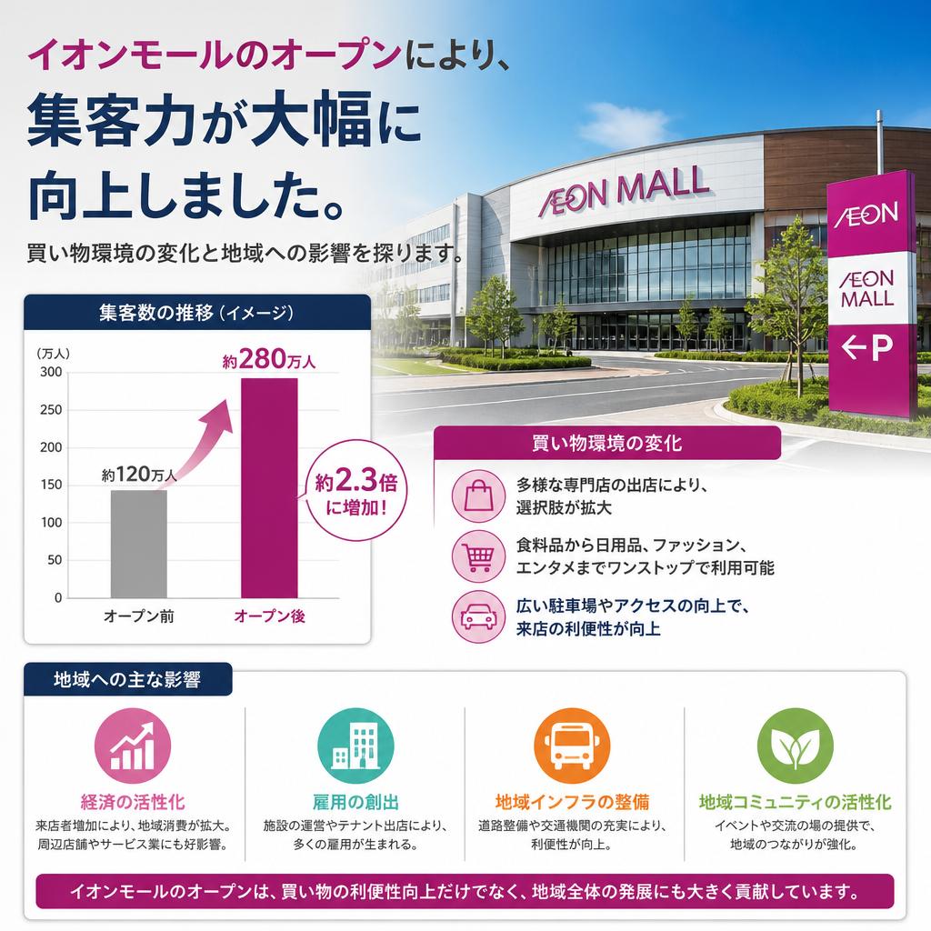2. イオンモールオープンの経済効果