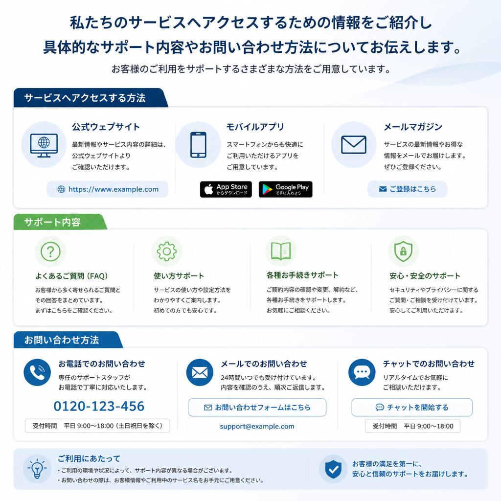7. まずはお気軽にご相談を！