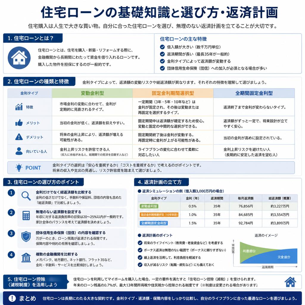 住宅ローンの基礎知識