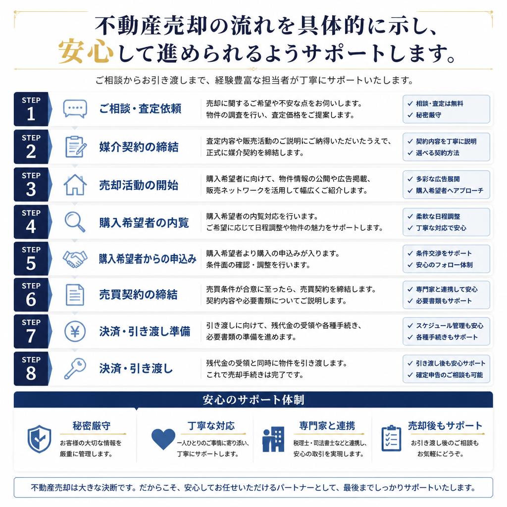 4. 売却プロセスを知ろう