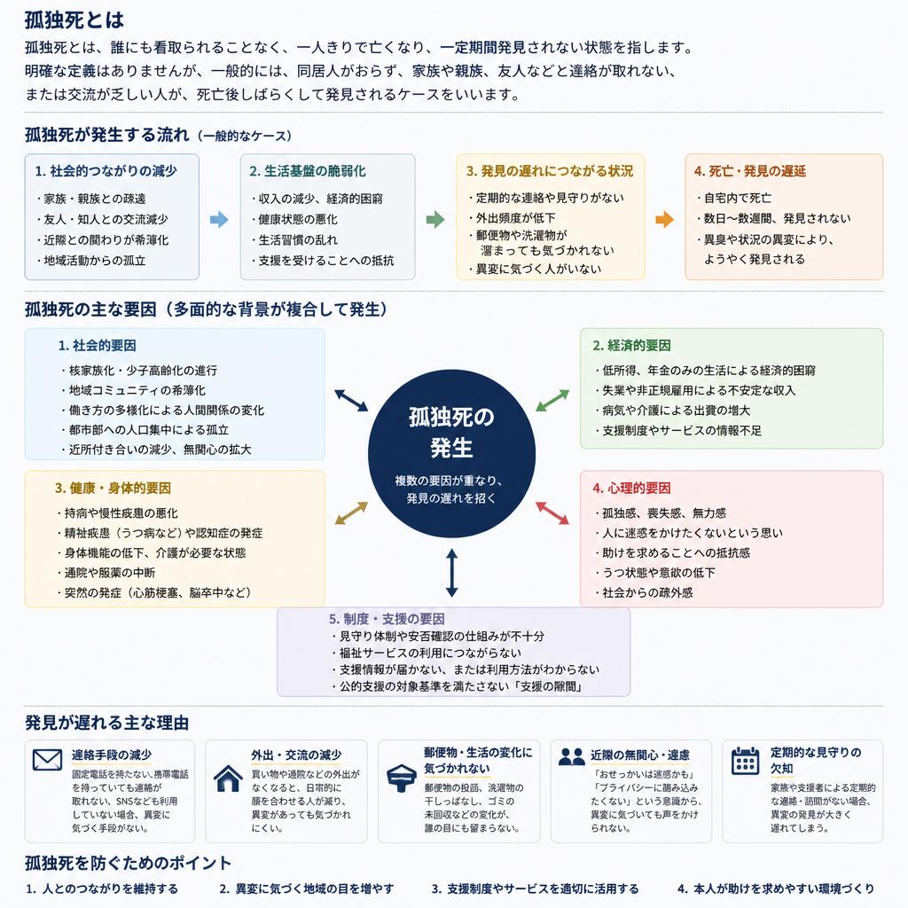 2. 孤独死に至るまでのプロセス