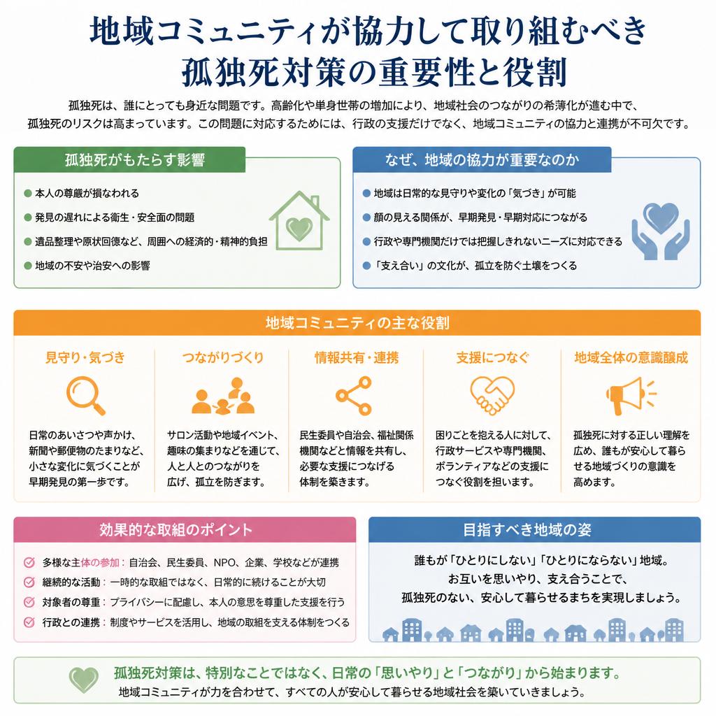 5. 地域と連携した孤独死対策の重要性