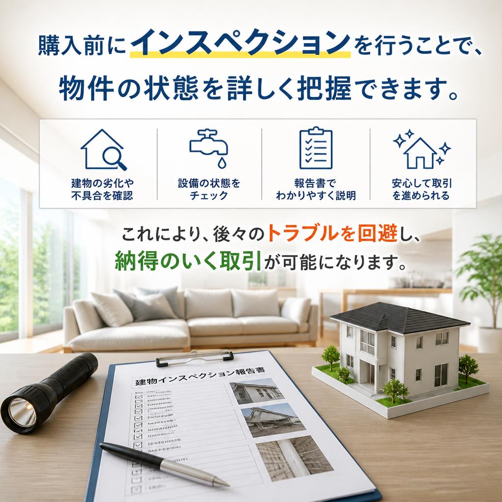 インスペクションで安心を手に入れる