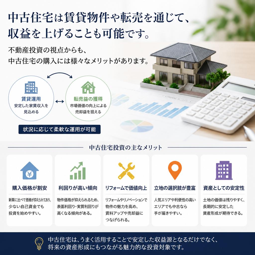 不動産投資としての利点