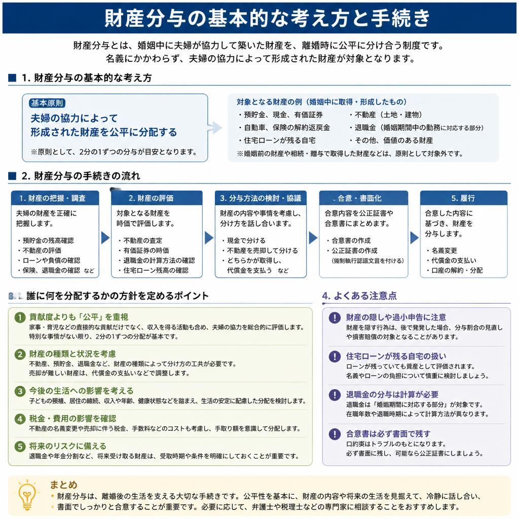 2. 財産分与の基本