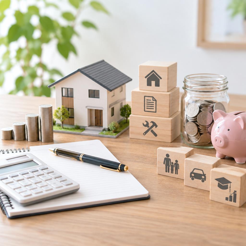 住まいにかかる費用を整理して、資金計画を見える化