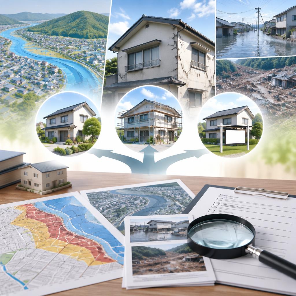 災害リスクを不動産の価値と将来設計に活かす