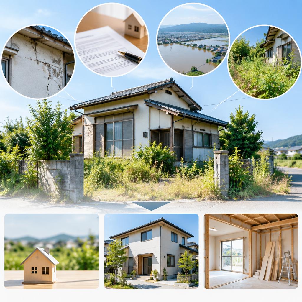 相続した不動産こそ、災害への備えと管理を見直す